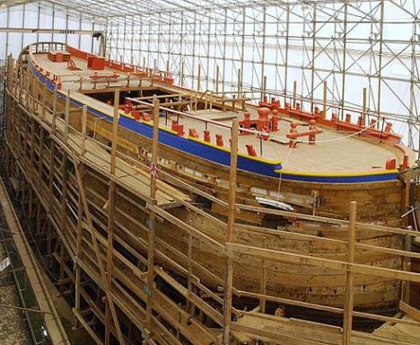 Chantier de l'Hermione à Rochefort en Charente-Maritime - © Photo Myrabella - 2009 - Licence CC BY-SA 3.0