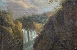 Gustave Courbet (attribué à), Le saut du Doubs, 1839-1840.  - Crédit : D.R.