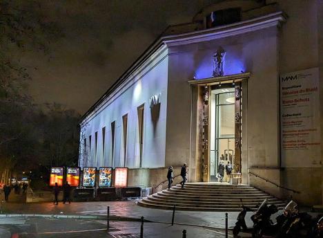 Le MAM Paris © Photo Ludovic Sanejouand pour LeJournaldesArts.fr, 2024