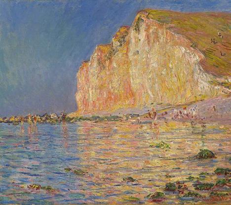 Claude Monet (1840-1926), Marée basse aux Petites Dalles, 1884, huile sur toile, 60 x 73 cm, Potsdam, Museum Barberini, Hasso Plattner Collection. © Hasso Plattner Collection