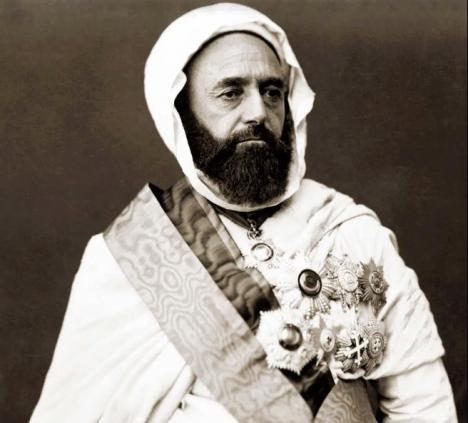 Etienne Carjat, L'émir Abdelkader en 1865 - Domaine public