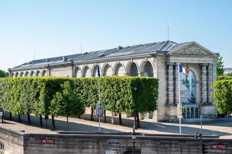 Le Jeu de paume, dans le jardin des Tuileries à Paris. © Nicolas Krief