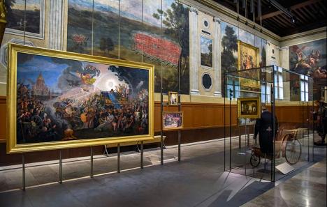 Le nouveau parcours dans le réfectoire Vauban de l'Hôtel des Invalides. © Musée de l’Armée / Anne-Sylvaine Marre-Noël