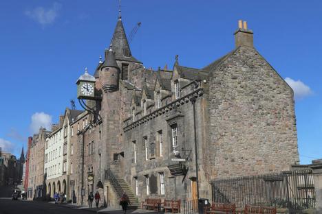 Le Canongate Tolbooth abrite le People's Story Museum à Edimbourg en Ecosse. © Andrew Abbott, 2016, CC BY-SA 2.0