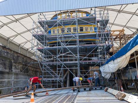 Chantier de l'Hermione. © Maxime Franusiak / Association Hermione La Fayette