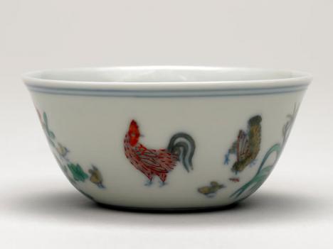 Coupe aux poules de la collection Percival David. © The Trustees of the British Museum