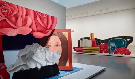 Vue de l'exposition « Pop forever, Tom Wesselmann & ... » à la fondation Vuitton. © Adagp, Paris, 2024 © Fondation Louis Vuitton / Marc Domage