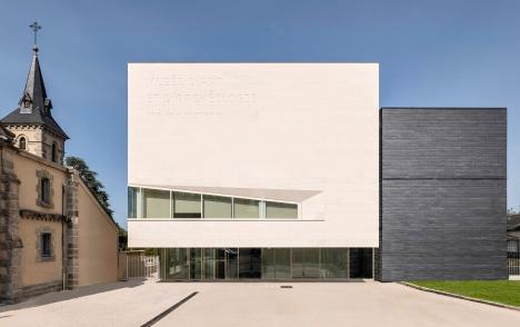 L'extension du Musée d'art et d'archéologie de Guéret. © Basalt Architecture 