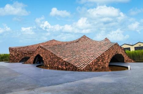 L'UCCA Clay Museum à Yixing. © Kengo Kuma / UCCA Clay Museum