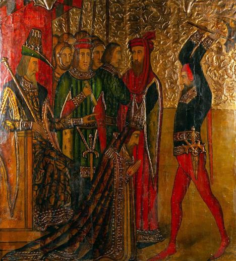 La scène d’exécution passée en vente à Marseille en novembre 2023. © De Baecque