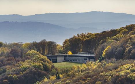 Le Centre archéologique européen à Bibracte. © Antoine Maillier