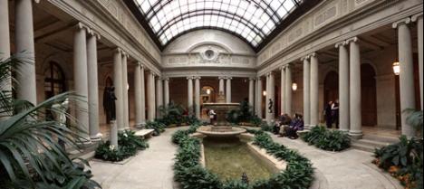 La cour-jardin de la Frick Collection à New York (Etats-Unis) © Photo brownpau - 2014 - Licence CC BY 2.0