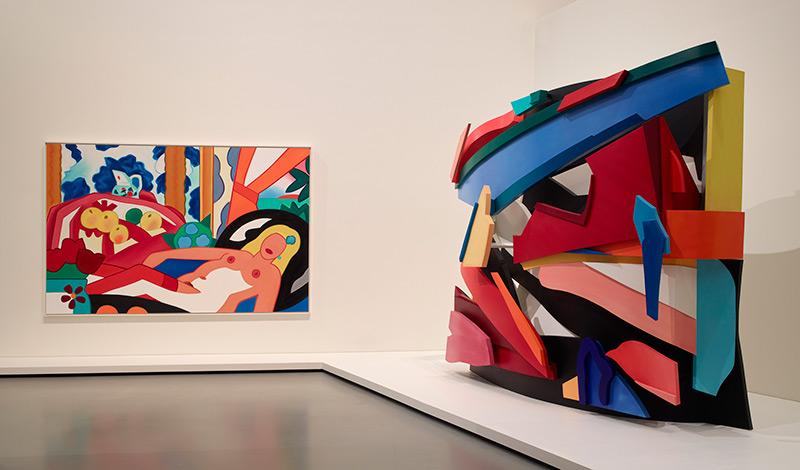 Vue de l'exposition « Pop forever, Tom Wesselmann & ... » à la fondation Vuitton. © Adagp, Paris, 2024 © Fondation Louis Vuitton / Marc Domage