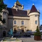 Le château d'Aubenas. - Crédit : A. Renaud-Goud