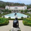 La Villa Getty située dans le quartier Pacific Palisades à Los Angeles.