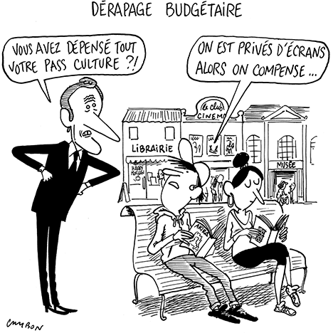 Dessin Humour :  Dérapage budgétaire © Michel Cambon